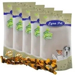 5 Stk. Lyra Pet&reg; XXL Rinderkopfhautstange mit Pansen ca. 70 cm