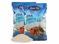 2 x 15 Liter Lyra Pet® Lyra Power ULTRA excellent Katzenstreu