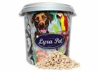 10 kg Lyra Pet® Erdnusskerne SPLITS in 30 L Tonne