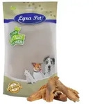 1 kg Lyra Pet&reg; Rinderkopfhaut goldbraun, dunkel