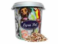 10 kg Lyra Pet® Erdnusskerne Splits gemischt blanchiert und mit Haut in 30 L...