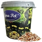 10 kg Lyra Pet&reg; Erdnusskerne Splits gemischt blanchiert und mit Haut in 30 L...