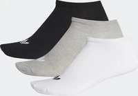 adidas Trefoil Liner Socks 3 Pairs - Herren, White male