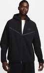 Nike Tech Woven Full Zip Hooded Jacke - Herren, Schwarz male