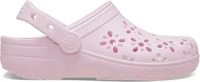 Crocs Classic Clog Flower Kleinkinder, Rosa
