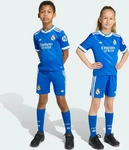 adidas Real Madrid 25/26 Ausweichausr&uuml;stung f&uuml;r Kinder, Blau