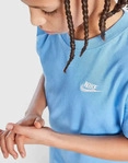 Nike Small Logo T-Shirt Kinder - Kinder, Blau