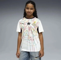 PUMA Ghana 2026 Home Shirt Junior, Weiss