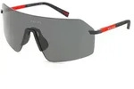Prada Linea Rossa 0PS B50S Herren-Sonnenbrille Randlos Geometrisch Metall-Gestell,