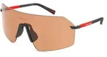 Prada Linea Rossa 0PS B50S Herren-Sonnenbrille Randlos Geometrisch...