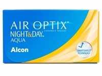 Alcon Air Optix Night & Day AQUA (6er Packung) Monatslinsen (-2.25 dpt & BC 8.6)