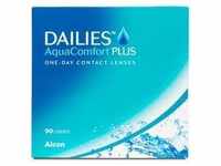 Alcon Dailies AquaComfort Plus (90er Packung) Tageslinsen (1.25 dpt & BC 8.7)