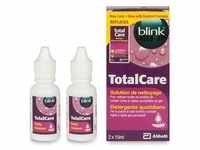 Blink TotalCare Reiniger (2x15 ml) Reinigungslösung, Pflegemittel