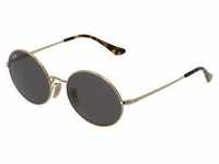 Ray-Ban RB 1970 OVAL Unisex-Sonnenbrille Vollrand Oval Metall-Gestell, gold
