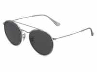 Ray-Ban RB 3647N ROUND DOUBLE Unisex-Sonnenbrille Vollrand Panto Metall-Gestell,