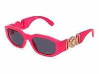 Versace VE4361 Unisex-Sonnenbrille Vollrand Achteckig Kunststoff-Gestell, pink