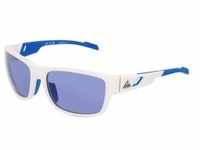 Adidas SP0069 Unisex-Sonnenbrille Vollrand Eckig Kunststoff-Gestell, weiß