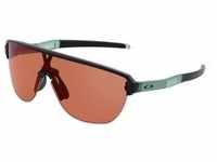 Oakley OO9248 Unisex-Sonnenbrille Nylor Monoscheibe Kunststoff-Gestell, schwarz
