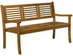 Gartenbank Akazie 150cm Massivholz Akazie