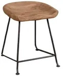 Hocker 'Westend' Massivholz, Metall Akazie