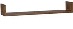 Wandregal 150cm Massivholz Teak