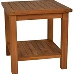 Teak Beistelltisch Massivholz Teak