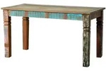 Esstisch 'Seaside' 140x70 cm Massivholz Recycletes Holz Shabby Chic