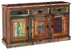 Sideboard 'Seaside' Massivholz Recycletes Holz Shabby Chic