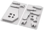 Silikon Gie&szlig;form "Krippe"