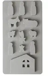 Silikon Gie&szlig;form "Mini-Krippe"
