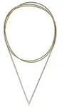 addi Rundstricknadel, Messing, 120 cm