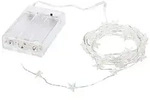 LED-Micro-Lichterkette "Sterne", mit Batteriekasten und Timer, 40 LEDs