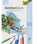 Folia Zeichenblock, wei&szlig;, A4, 50 Blatt