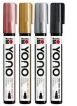 Marabu YONO Acrylmarker Metallic, 4 St&uuml;ck