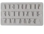 Silikon Gie&szlig;form "Mini-ABC"