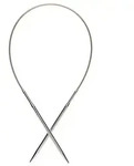 addi Rundstricknadel "Premium Classic", Messing, 40 cm