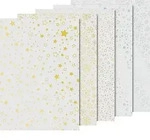 Transparentpapier "Sternenglanz", 21 x 29,7 cm, 10 Blatt