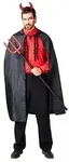 Teufelsumhang unisex, schwarz
