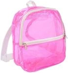 Rucksack "Clear", neonpink