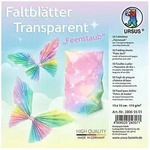 Ursus Transparentpapier-Faltbl&auml;tter "Feenstaub", 15 x 15 cm, 50 Blatt
