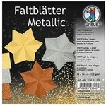 Ursus Faltbl&auml;tter "Metallic", 14 x 14 cm, 100 Blatt