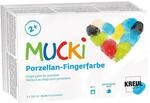 Mucki Porzellan-Fingerfarben, 6x 150 ml