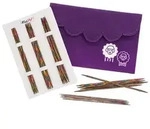 KnitPro Strumpfstricknadel-Set "Symfonie 2", Birkenholz, 15 cm, St&auml;rken: 2&ndash;4