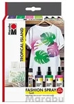 Marabu Fashion-Spray-Set "Tropical Island", 3x 100 ml
