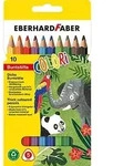Dicke Farbstifte, 10 Stifte