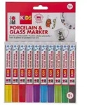 Marabu KiDS Porzellan- und Glasmalstifte, 10 Stifte