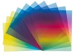 folia Transparentpapier "Regenbogen", 22,5 x 32 cm, 10 Blatt
