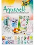folia Papierblock "Aquarell", 24 x 34 cm, 20 Blatt