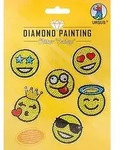 Ursus Diamond Painting Sticker "Smileys", 6 St&uuml;ck