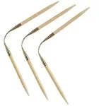 addi Strumpfstricknadeln "CraSyTrio", Bambus, 24 cm
